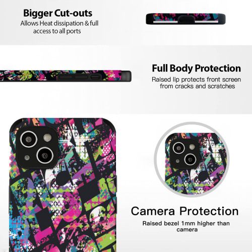 Enchanting Winter Wonderland iPhone 13 Case - Festive Holiday-Themed Protective Cover with Snowflake Design for a Unique Personalized Look