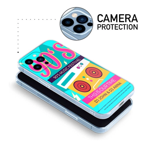 Adorable Pals Reflective Mirror Case for Apple iPhone 13 - Personalize with Style
