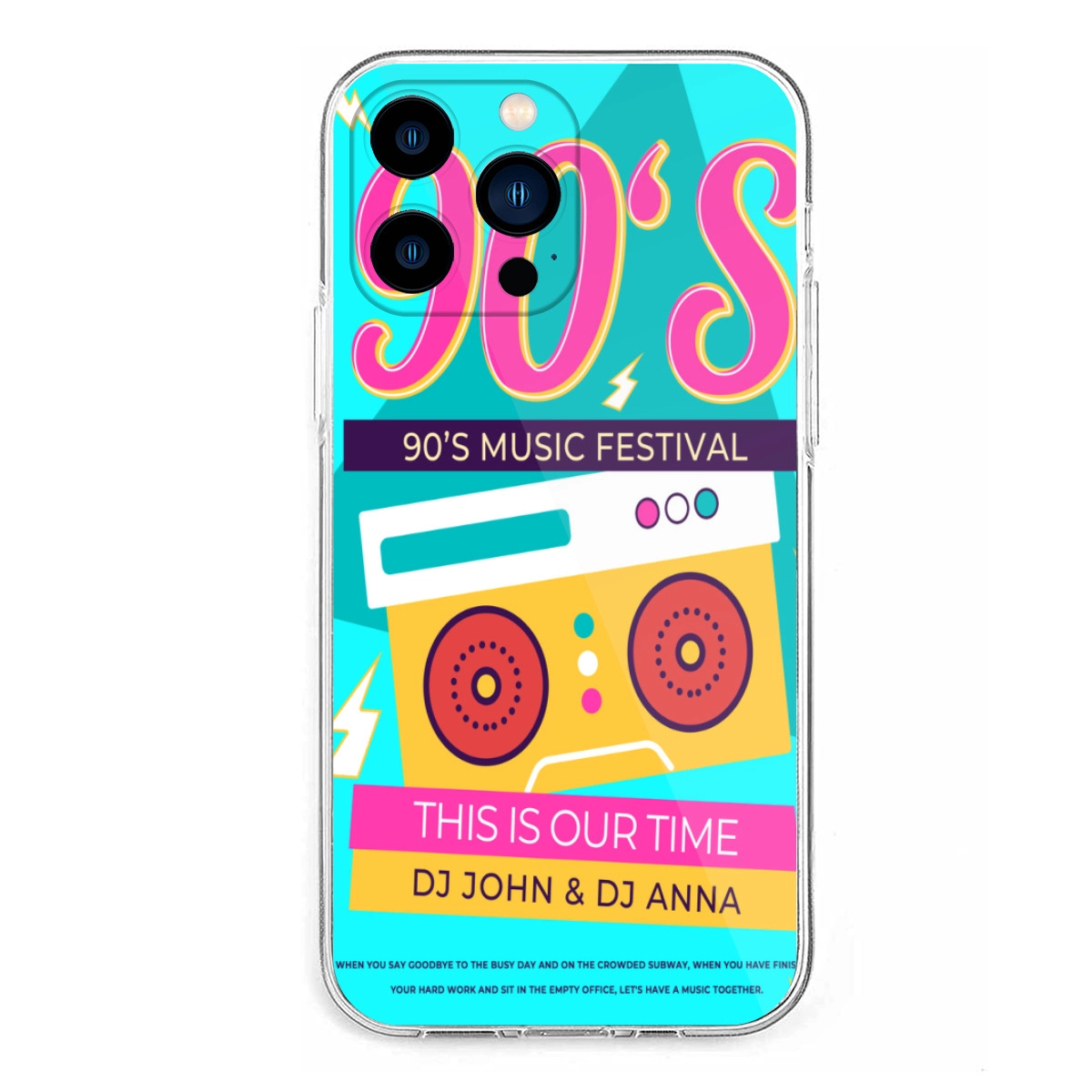 Adorable Pals Reflective Mirror Case for Apple iPhone 13 - Personalize with Style