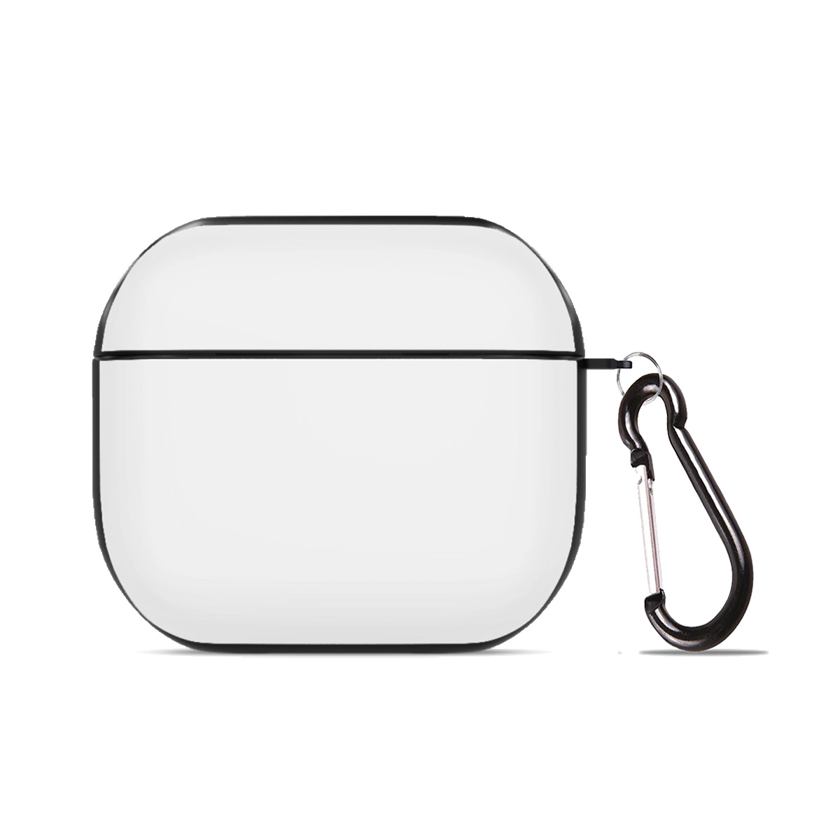 Vibrant Protective Case for AirPods 3 with Sleek Black Trim - Durable Hardshell with Eye-Catching Design for Wireless Earbuds
