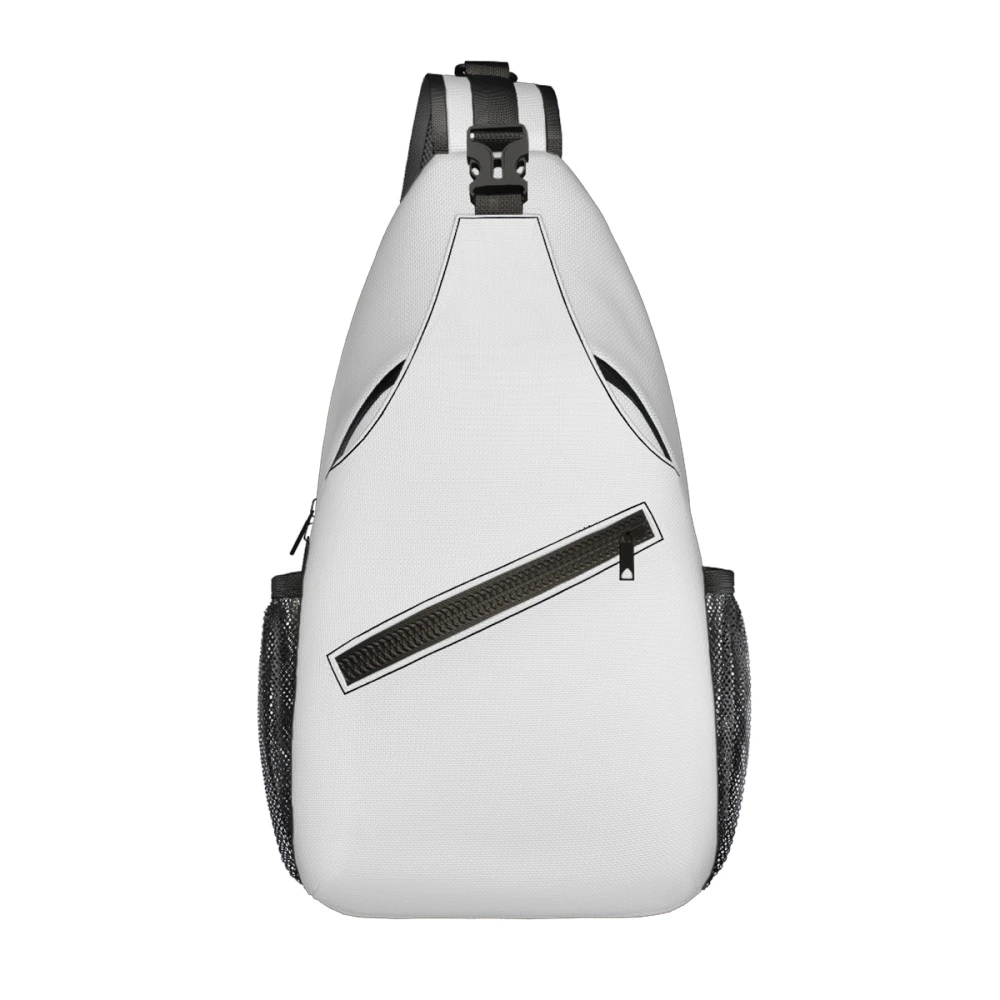 Sleek Men's Casual Crossbody Sling Bag with Unique Modern Design
