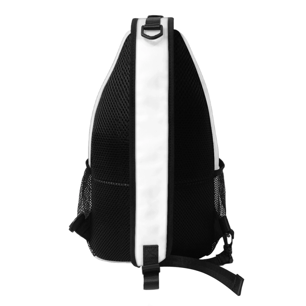 Sleek Men's Casual Crossbody Sling Bag with Unique Modern Design