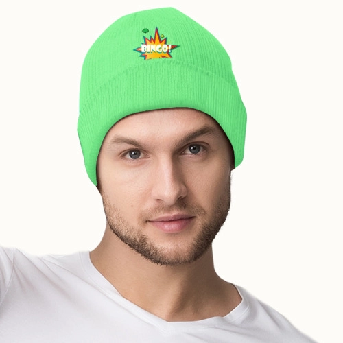 Stylish Unisex Knitted Beanie for Personalized Fashion – Comfortable and Trendy Headwear for All Seasons