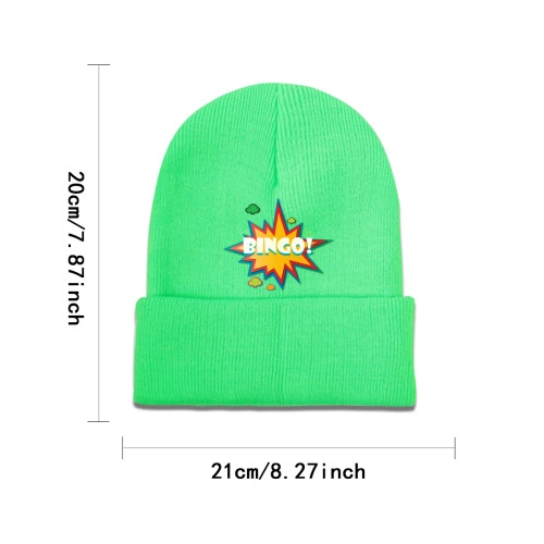 Stylish Unisex Knitted Beanie for Personalized Fashion – Comfortable and Trendy Headwear for All Seasons
