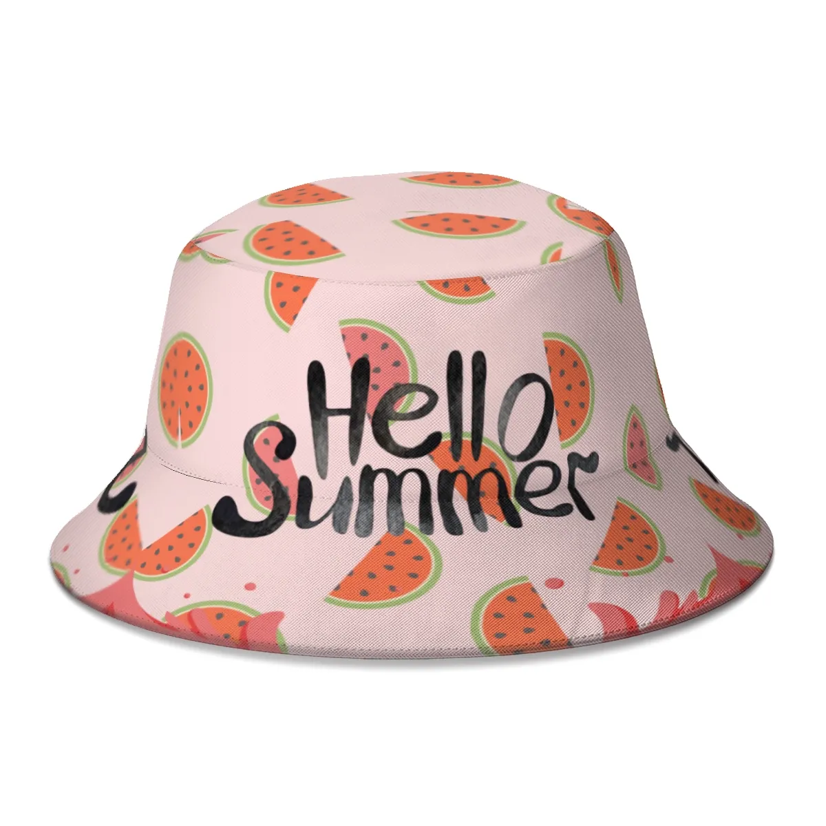 Stylish Unisex Cotton Bucket Hat - Classic White, Lightweight / Customizable Design for Personal Expression
