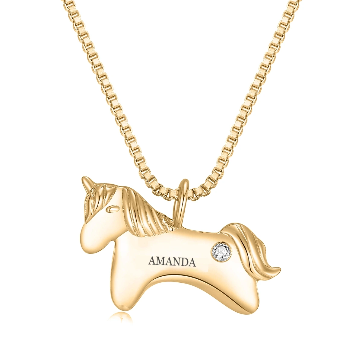 Custom Engraved Heart Pendant Necklace – Dual-Sided, Personalized Jewelry for Timeless Elegance