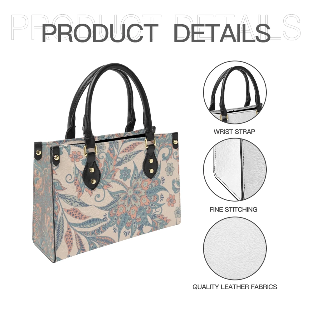 Elegant Designer Leather Tote Bag for Women, Chic Two-Tone Handbag with Personalized Detailing, Durable Everyday Luxury Carryall