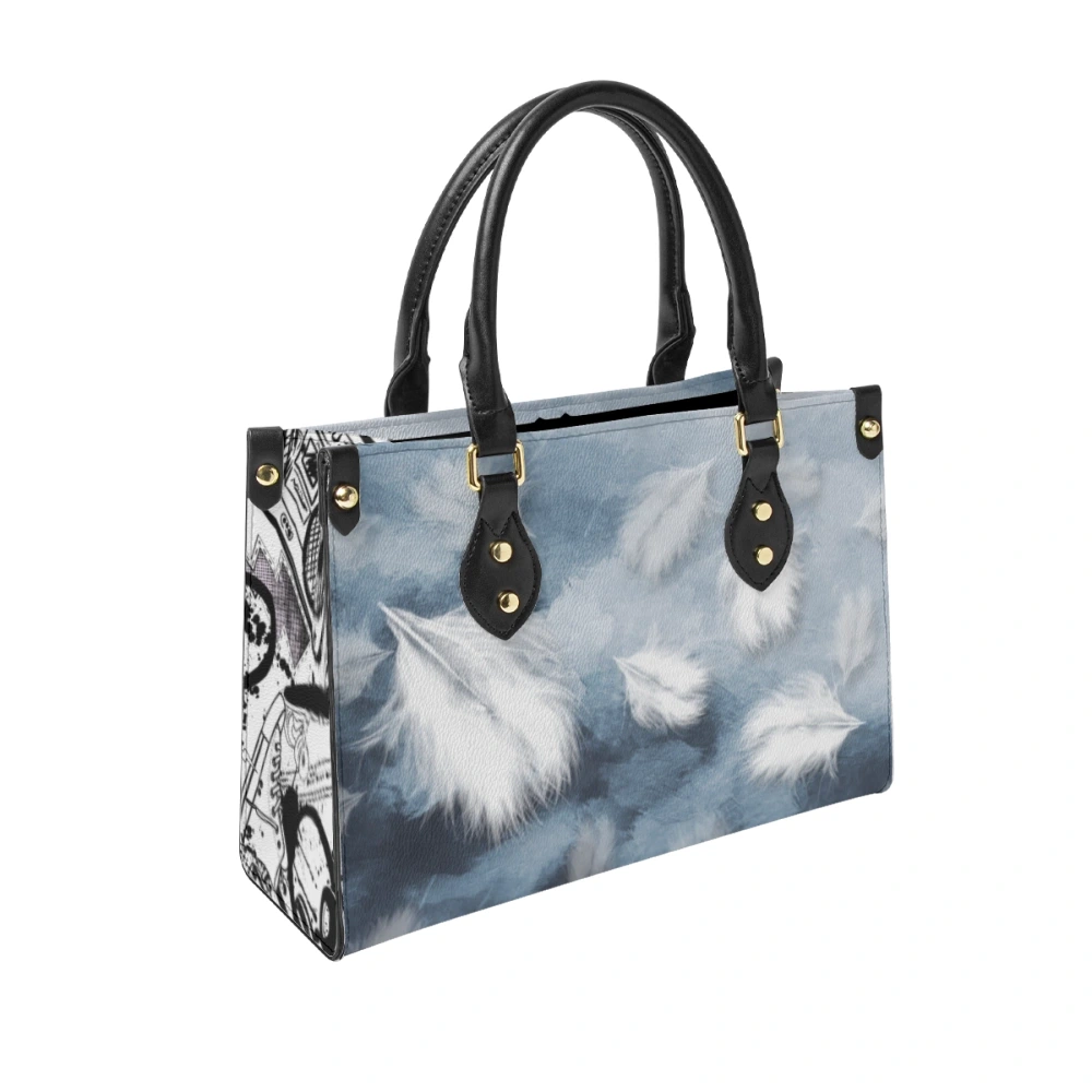 Elegant Leather Tote Bag for Women with Unique Personalized Design | High-Quality Durable Material for Everyday Use | Fashion-Forward Accessory Perfect for Style-Conscious Shoppers